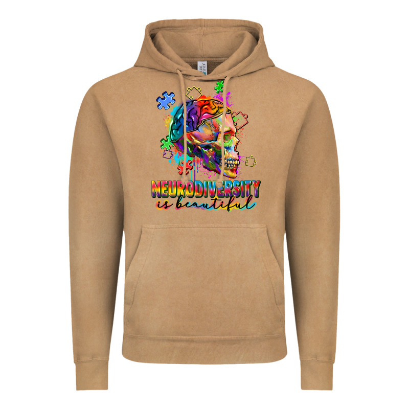 Neurodiversity Is Beautiful Vintage Hoodie by FaDigitalArtStudio | Teevron