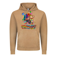 Vintage Camel Neurodiversity is beautiful Vintage Hoodie - FaDigitalArtStudio