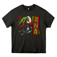 Asphalt Christmas Character Heavy Core Tee - NancyCooperArtShop