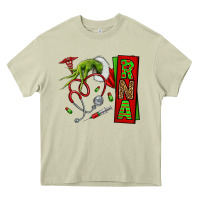 Mossy Christmas Character Heavy Core Tee - NancyCooperArtShop
