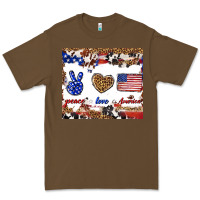 Peace Love America Premium Tee | Teevron