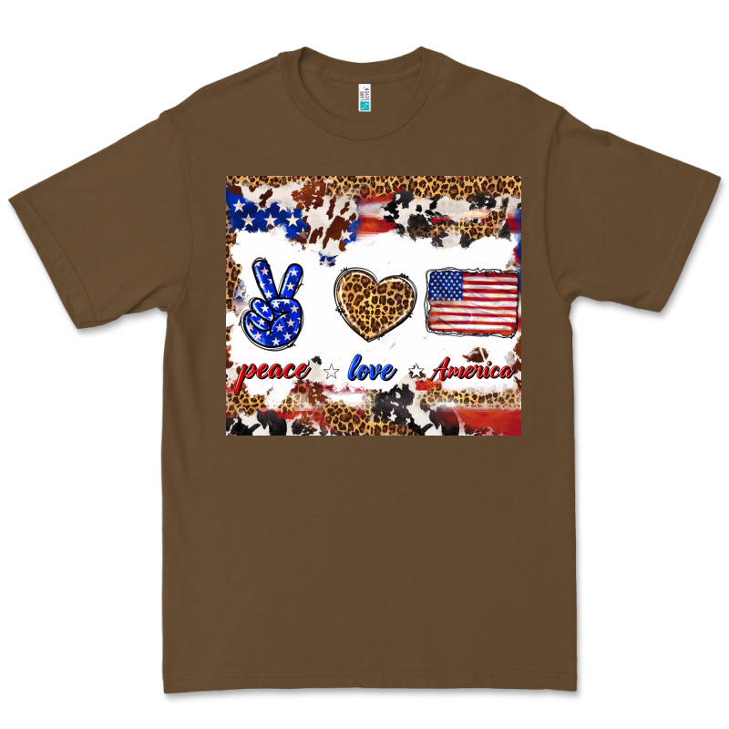 Peace Love America Premium Tee by TumblerDesignByShophia | Teevron