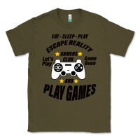 Army Green Escape Reality Classic Tee - Bettercallsaul