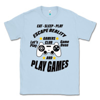 Dusty Blue Escape Reality Classic Tee - Bettercallsaul