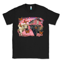 Black Valentine's day barn and black angus with charolais Classic Tee - RanaPortraitStore