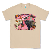 Mushroom Valentine's day barn and black angus with charolais Classic Tee - RanaPortraitStore