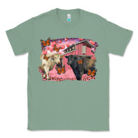 Sage Valentine's day barn and black angus with charolais Classic Tee - RanaPortraitStore