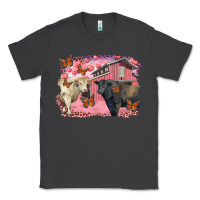 Smoke Valentine's day barn and black angus with charolais Classic Tee - RanaPortraitStore