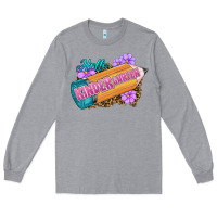 Heather Grey kinder garten Long Sleeve Tee - RanaPortraitStore