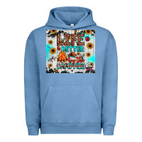 Pigment Pebble Blue life is better by the campfire Urban Hoodie - JahusDesignShop