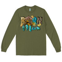 Army Green Barn mom Mother's Day Long Sleeve Tee - FaDigitalArtStudio