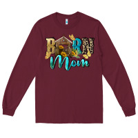 Burgundy Barn mom Mother's Day Long Sleeve Tee - FaDigitalArtStudio
