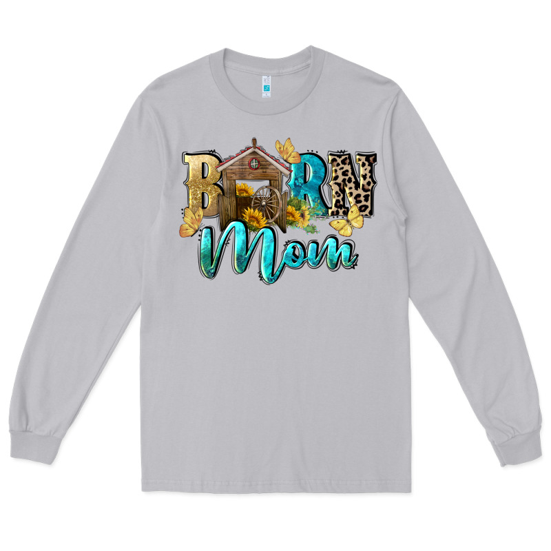 Barn Mom Mother's Day Long Sleeve Tee by FaDigitalArtStudio | Teevron