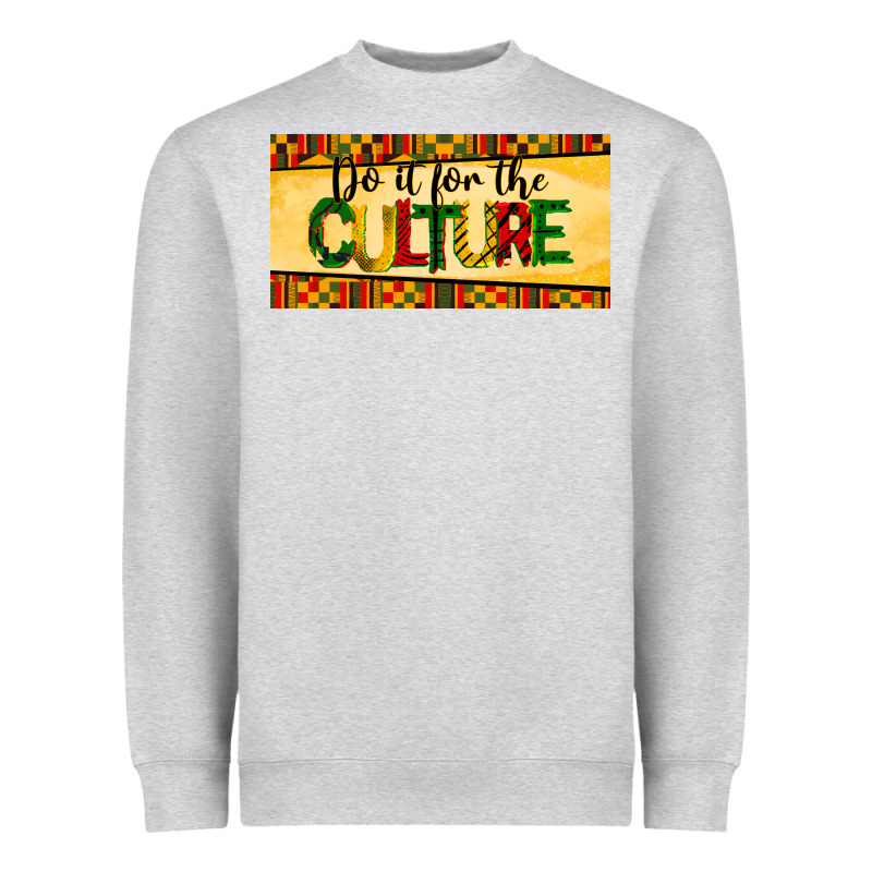 Do It For The Culture License Plate Heavyweight Sweatshirt by BarkalooDesign | Teevron