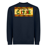 Navy do it for the culture license plate Heavyweight Sweatshirt - BarkalooDesign