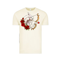 Vintage Arctic cupid cat Vintage Tee - OliviaCreatesArt