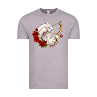 Vintage Zinc cupid cat Vintage Tee - OliviaCreatesArt
