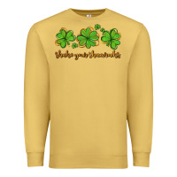 Antique Gold shake your shamrocks Premium Sweatshirt - AdoDesignShop