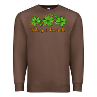 Chestnut shake your shamrocks Premium Sweatshirt - AdoDesignShop