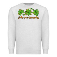 Oatmeal Heather shake your shamrocks Premium Sweatshirt - AdoDesignShop