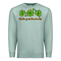 Seafoam shake your shamrocks Premium Sweatshirt - AdoDesignShop