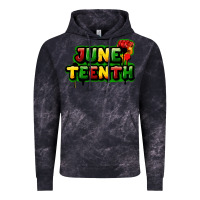 Cloud Black Juneteenth Vintage Hoodie - FaDigitalArtStudio