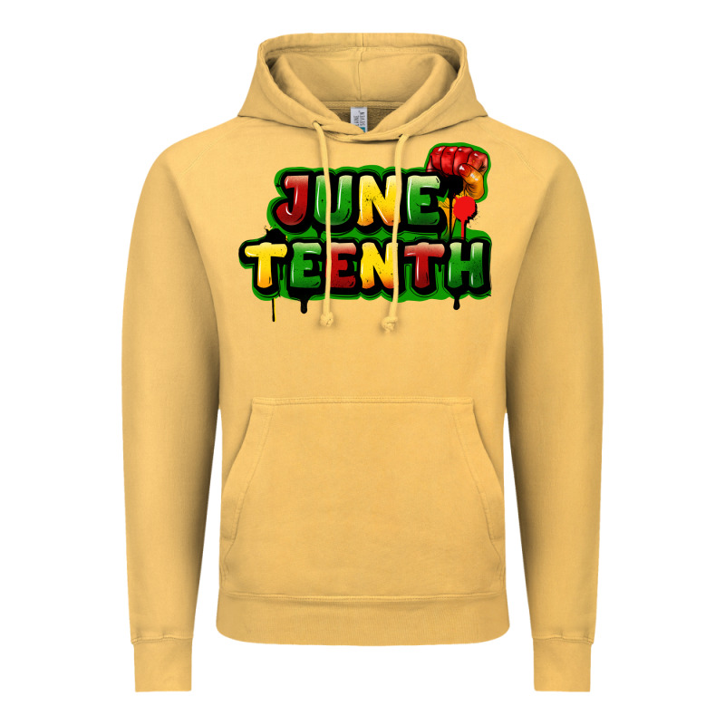 Juneteenth Vintage Hoodie by FaDigitalArtStudio | Teevron