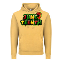 Vintage Mustard Juneteenth Vintage Hoodie - FaDigitalArtStudio