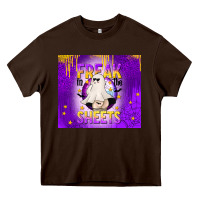 Chocolate Brown Freak In The Sheets Heavy Core Tee - texasbilliewilder