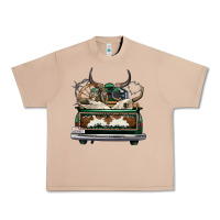 Burro cowhide and hunter truck olivia Urban Heavy Tee - OliviaCreatesArt