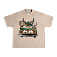 French Oak cowhide and hunter truck olivia Urban Heavy Tee - OliviaCreatesArt