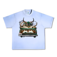 Grape Ice cowhide and hunter truck olivia Urban Heavy Tee - OliviaCreatesArt