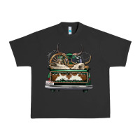 Pigment Black cowhide and hunter truck olivia Urban Heavy Tee - OliviaCreatesArt