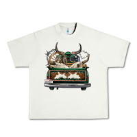 Pistachio cowhide and hunter truck olivia Urban Heavy Tee - OliviaCreatesArt