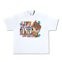 White Life isn't perfect but your nails can be Urban Heavy Tee - RanaPortraitStore
