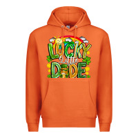Carrot Lucky Little Dude Premium Hoodie - CowhideDigitalArt