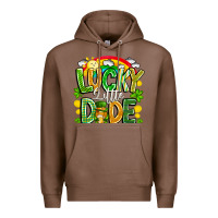 Chestnut Lucky Little Dude Premium Hoodie - CowhideDigitalArt