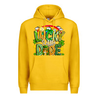 Lemon Lucky Little Dude Premium Hoodie - CowhideDigitalArt