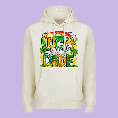 Lucky Little Dude Premium Hoodie Designed By Cowhidedigitalart