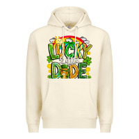 Sandshell Lucky Little Dude Premium Hoodie - CowhideDigitalArt