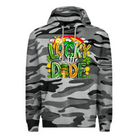 Slate Camo Lucky Little Dude Premium Hoodie - CowhideDigitalArt