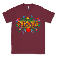 Burgundy fiesta cinco de mayo Classic Tee - CowGirlArtShop