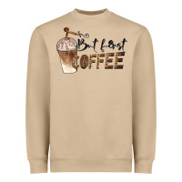Mushroom but first coffee Heavyweight Sweatshirt - BarkalooDesign