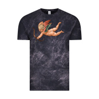 Cloud Black cupid olivia Vintage Tee - OliviaCreatesArt
