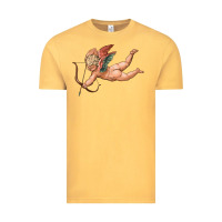Vintage Mustard cupid olivia Vintage Tee - OliviaCreatesArt