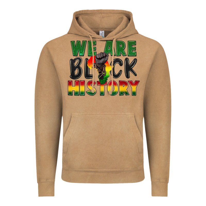 We Are Black History Vintage Hoodie by FaDigitalArtStudio | Teevron