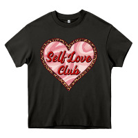 Asphalt self love club valentine's day Heavy Core Tee - RanaPortraitStore
