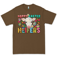 Cacao Happy Easter Heifers Easter Day Premium Tee - HowdyJamesFarm