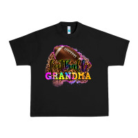 Black football grandma Urban Heavy Tee - OliviaCreatesArt