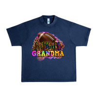 Navy football grandma Urban Heavy Tee - OliviaCreatesArt